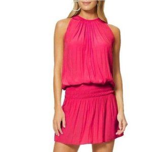 Ramy Brook paris sleeveless dress in Riviera pink
